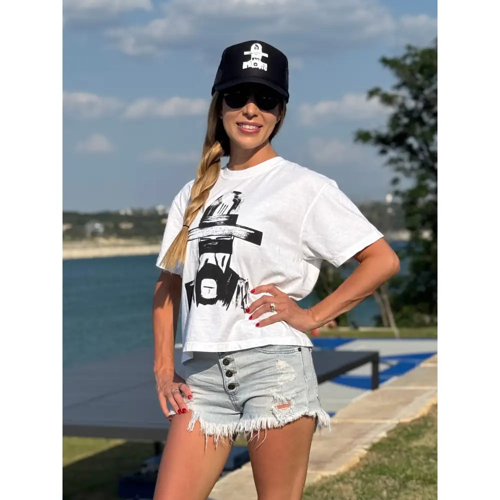 Cowboy Crop Top - S