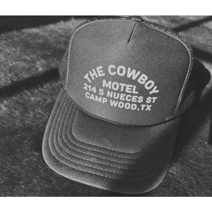 Cowboy Motel Trucker Cap - LG merch