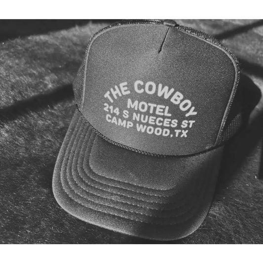 Cowboy Motel Trucker Cap - LG merch