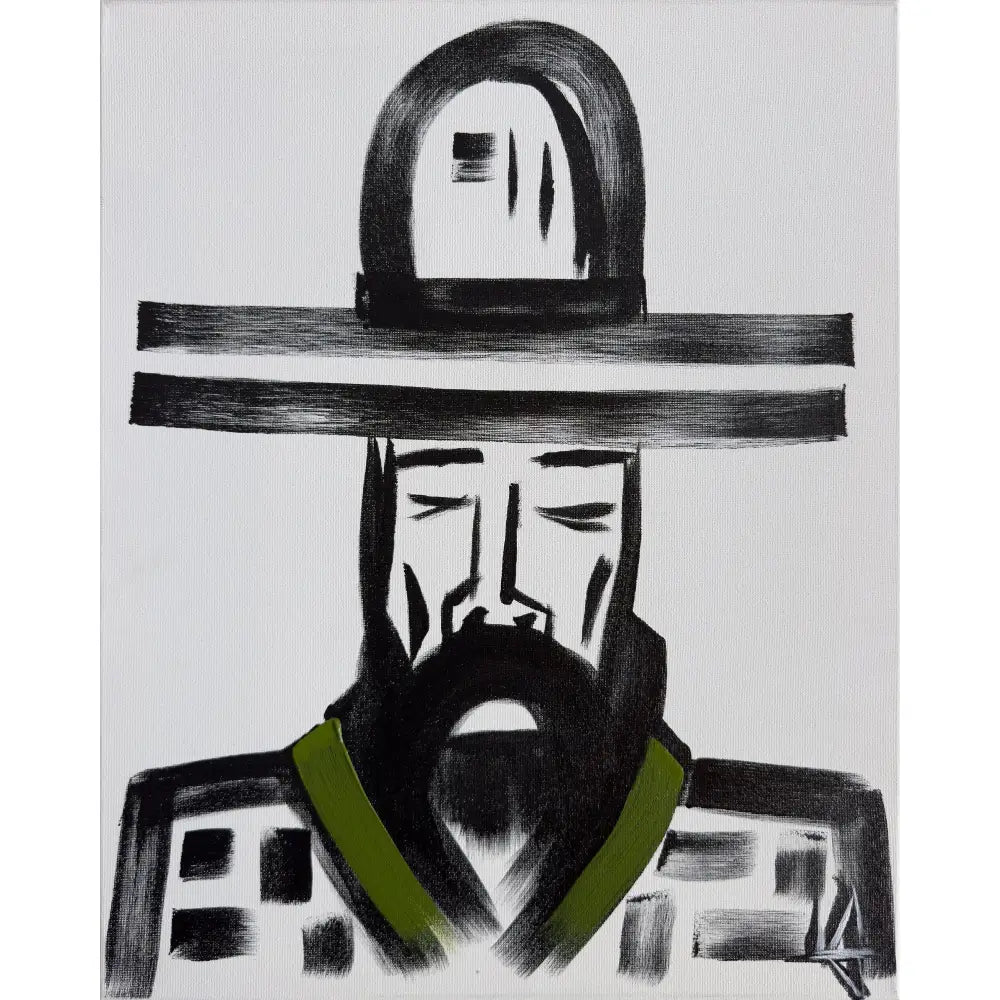 Man in Hat 1130