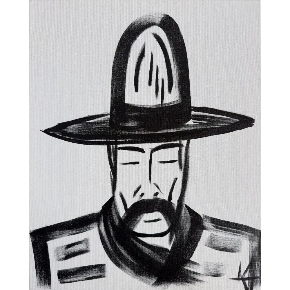 Man in Hat 1134