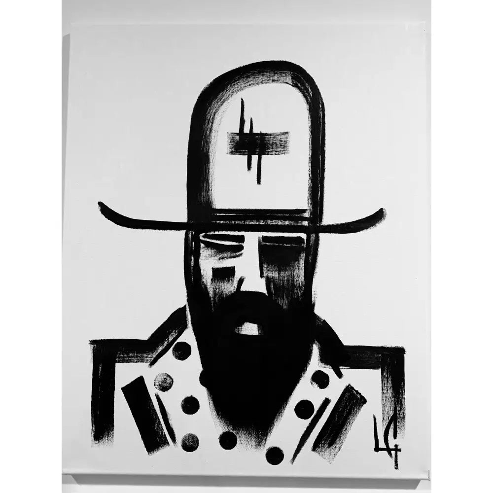 man in hat 347 - Sold Work