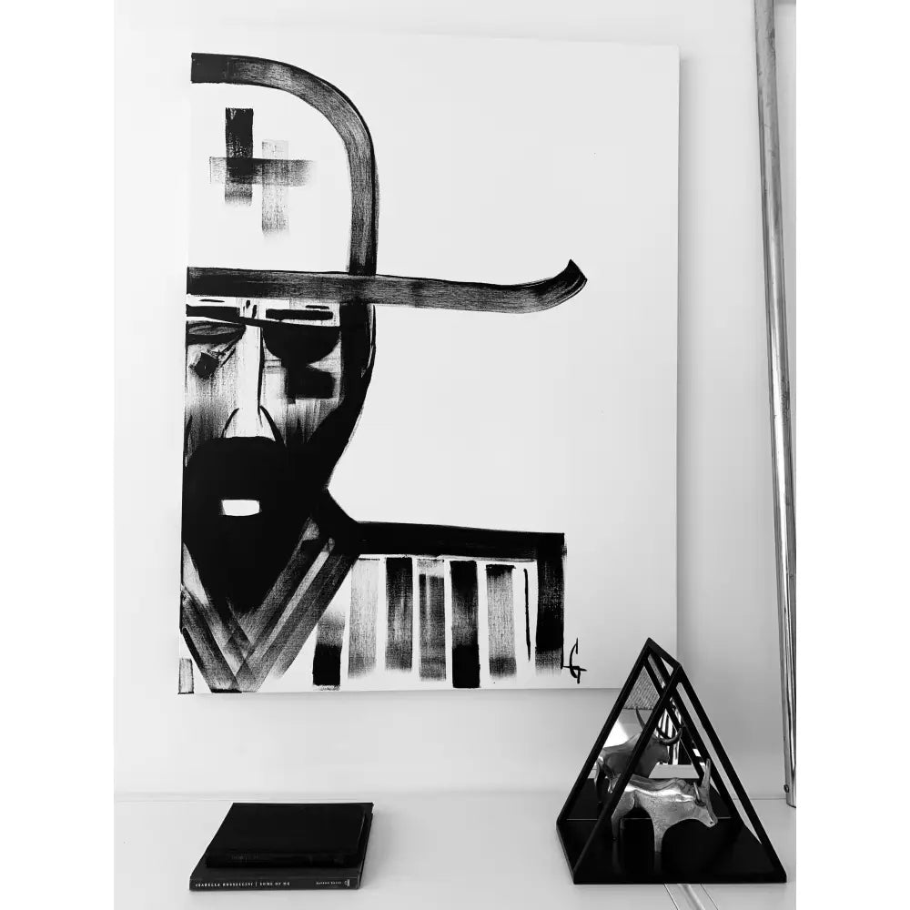 Man in Hat 353 | Large - The West Way Large Collection