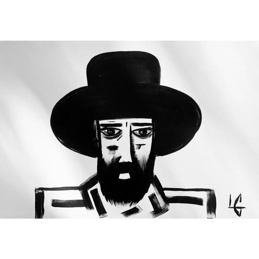 Man in Hat 429 - YardArt