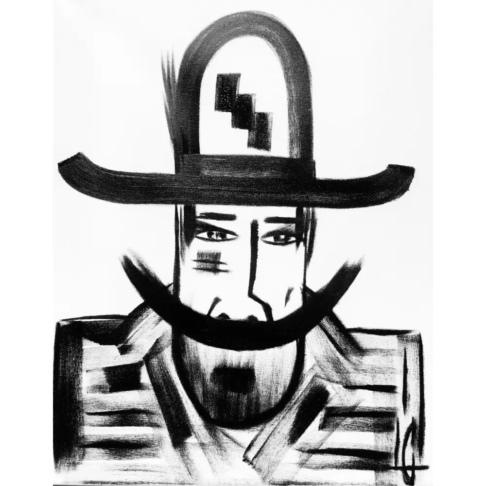 Man in Hat 503 - Small Collection