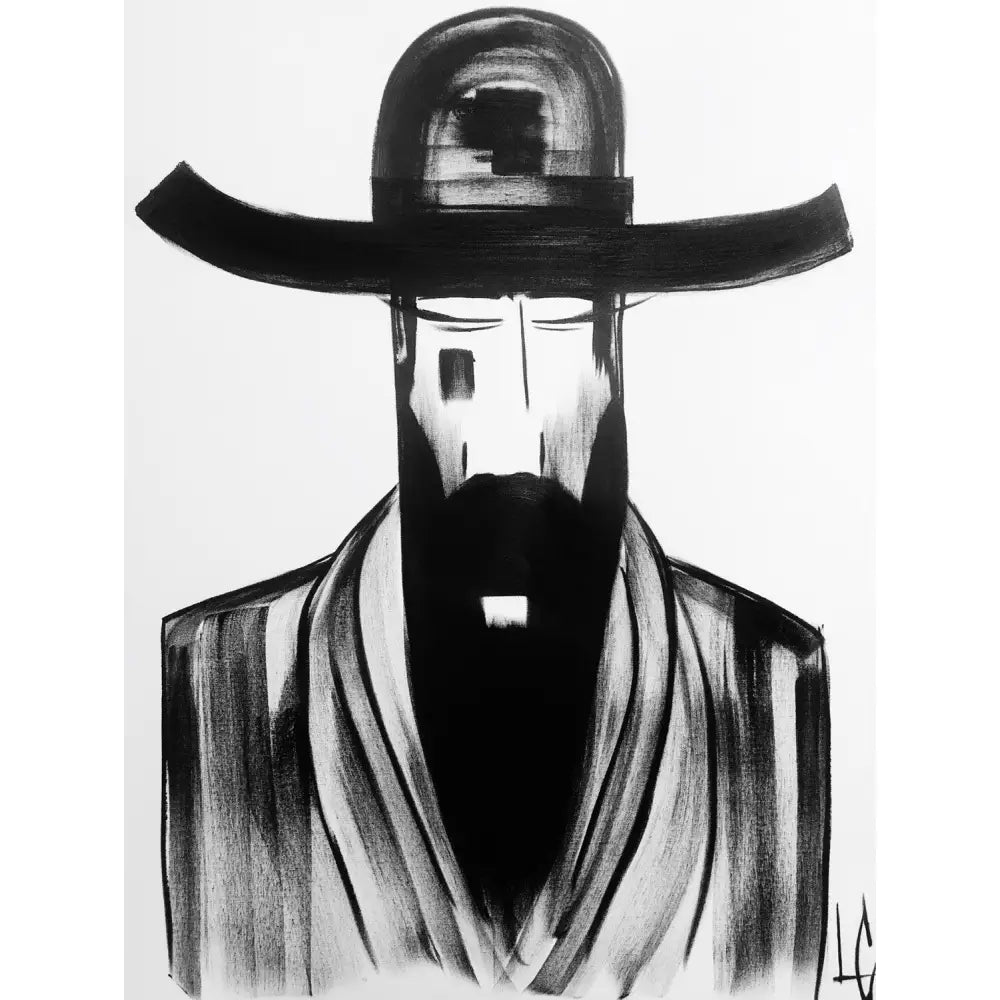 Man in Hat 504 - Large Collection