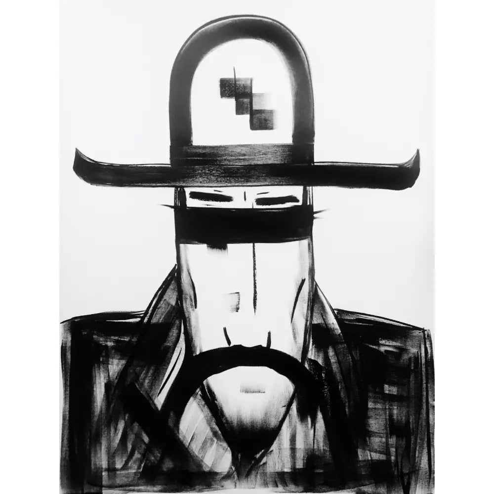 Man in Hat 505 - Large Collection