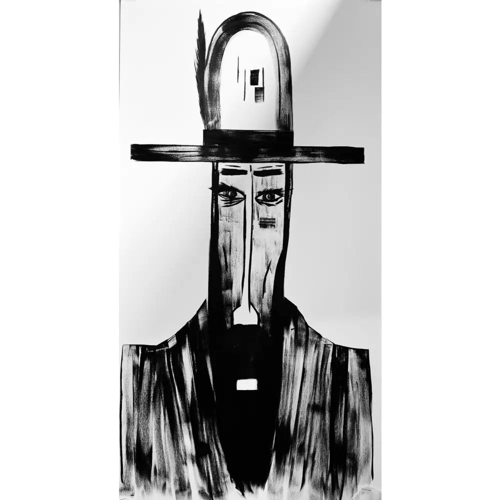 Man in Hat 670 - Large Collection