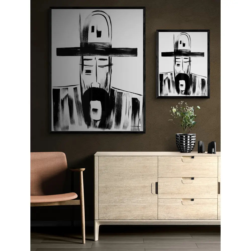 Man in Hat 692 Print - 16’x20’ - Prints