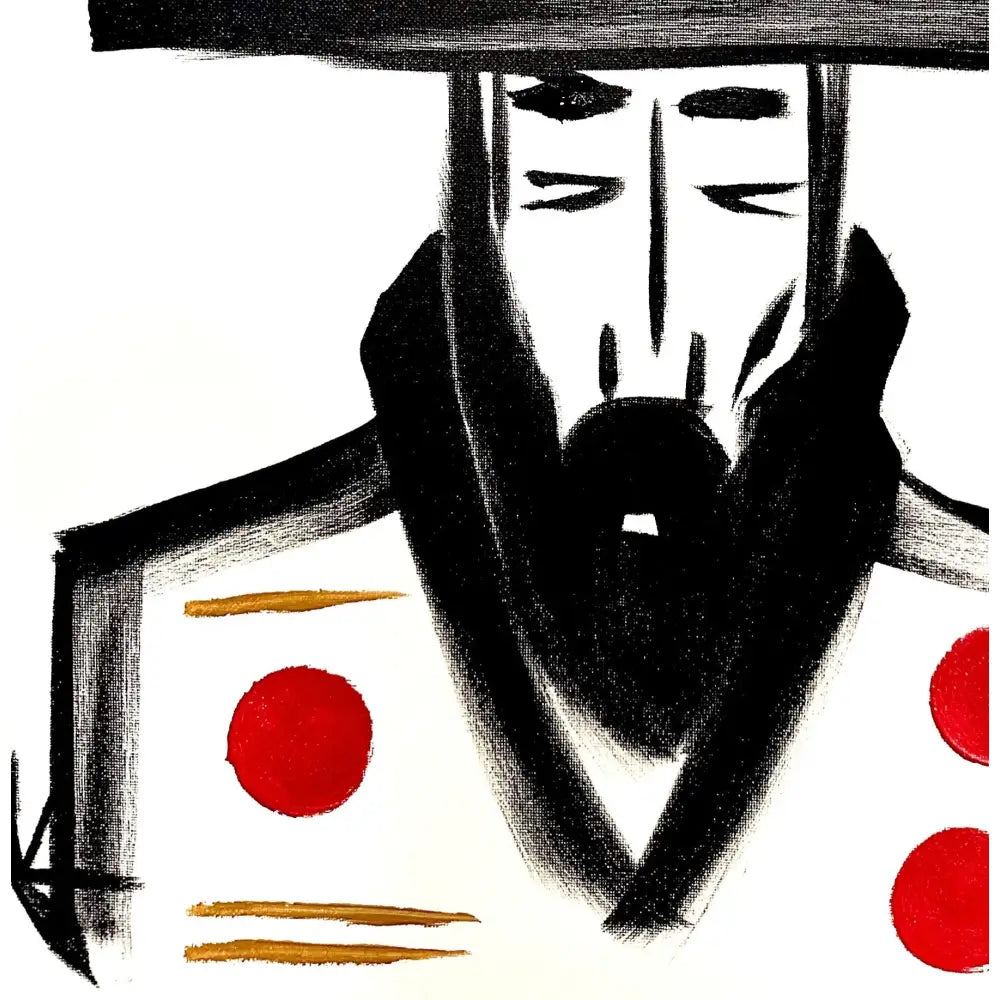 Man in Hat 904 - Sold Work