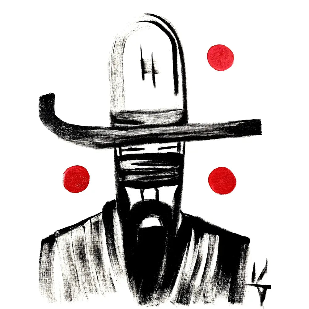 Man in Hat 907 Print - Prints