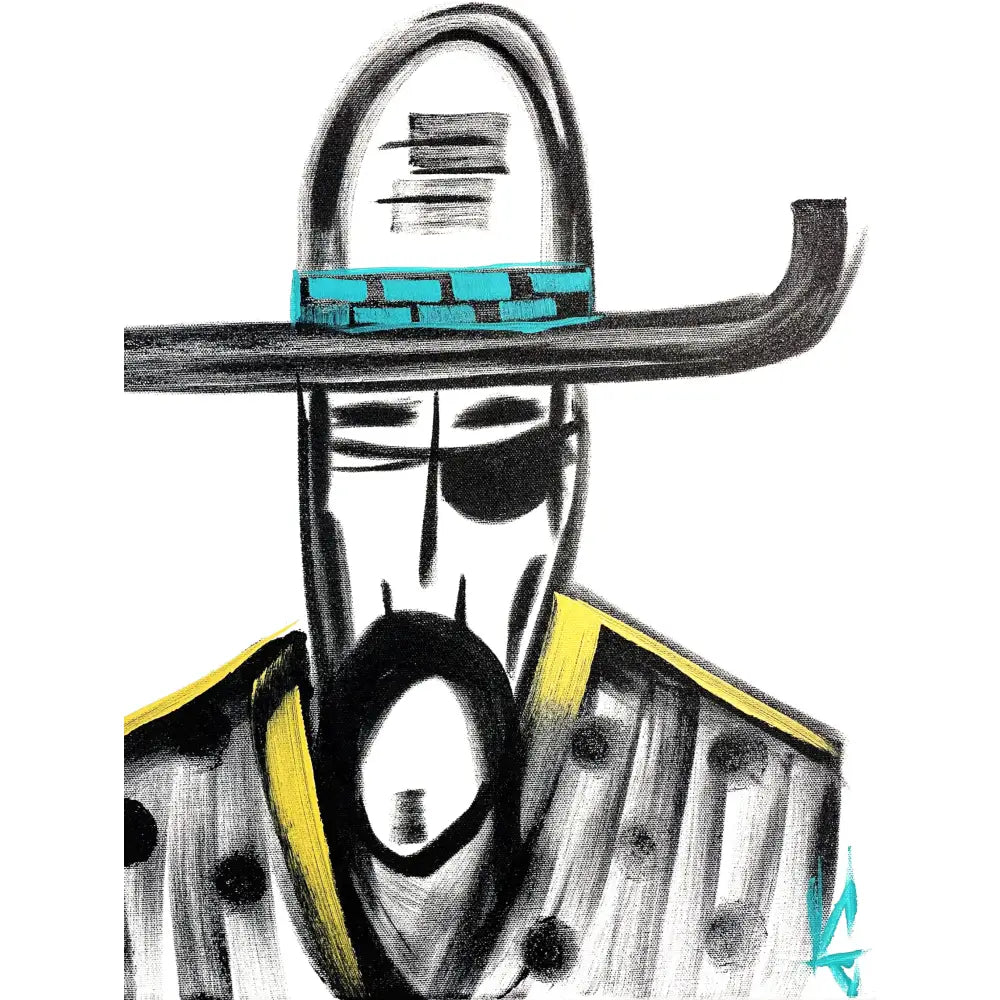 Man in Hat 955 - New Collection