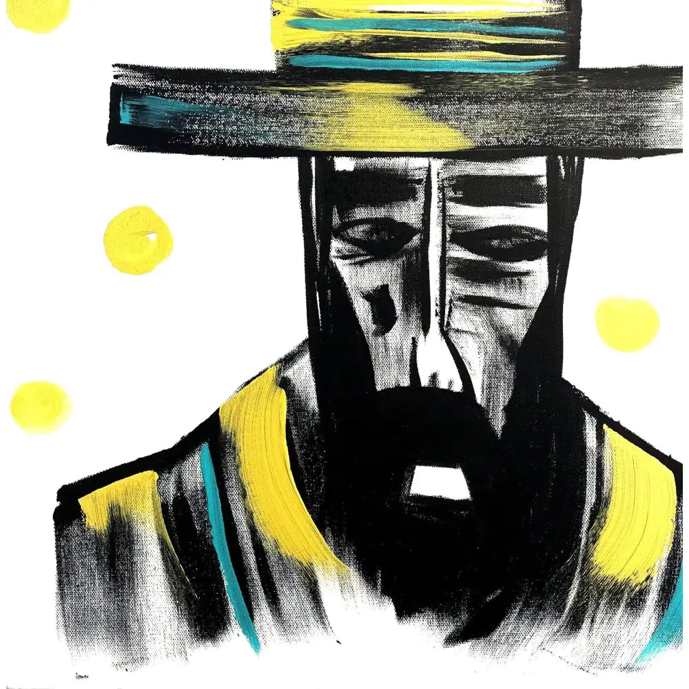 Man in Hat 974 - New Collection