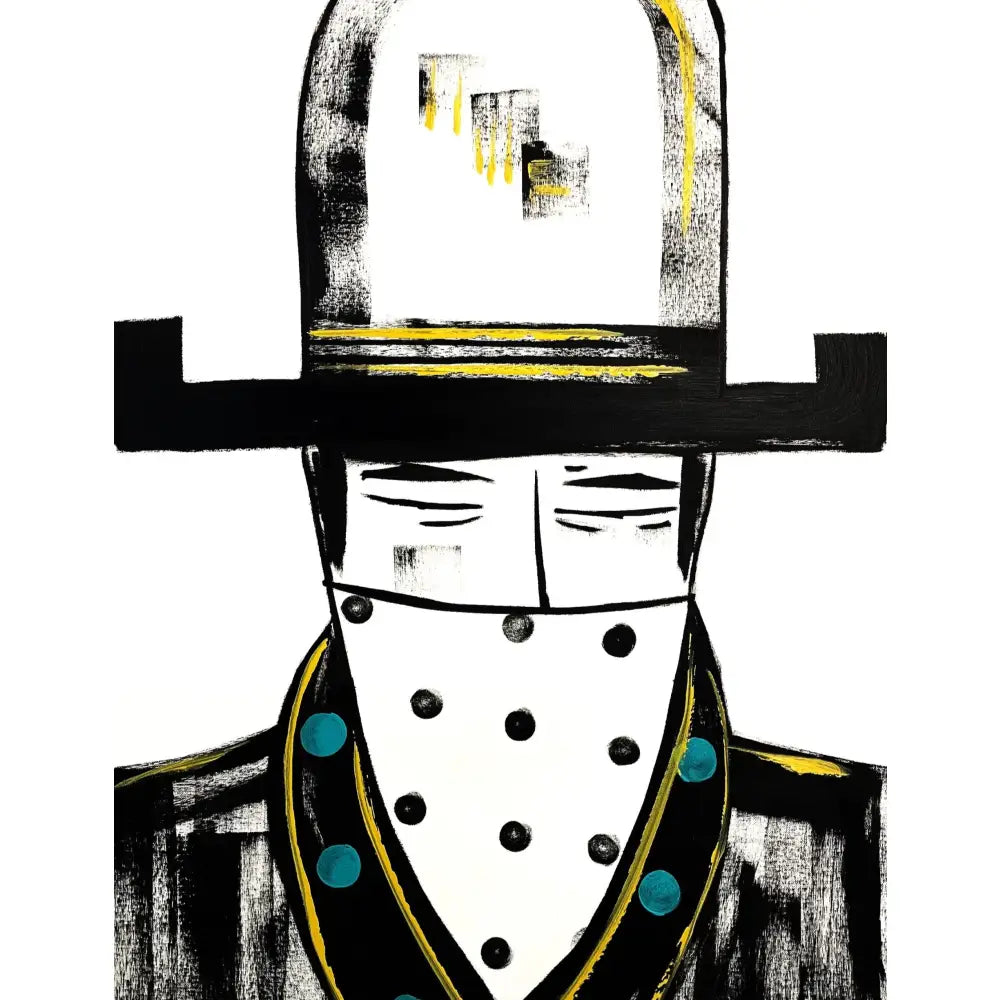 Man in Hat 985 - New Collection