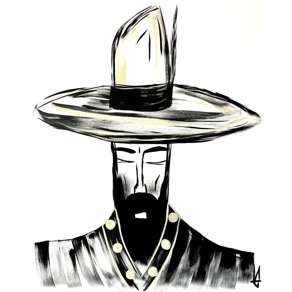 Man in Hat 989 - Large Collection