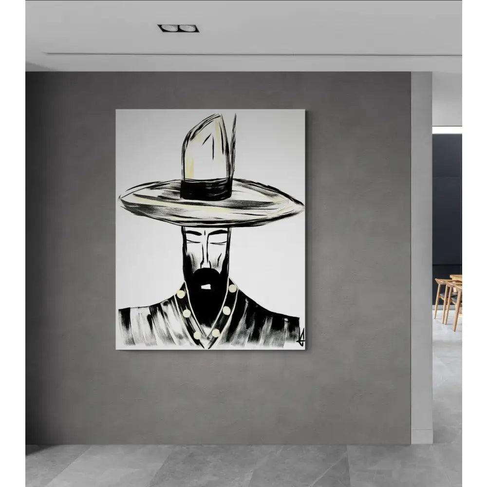Man in Hat 989 - Large Collection