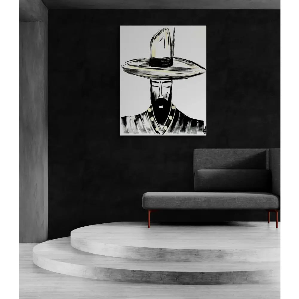 Man in Hat 989 - Large Collection