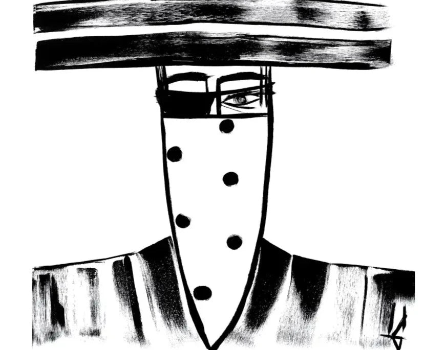 Man in Hat 994 - Large Collection