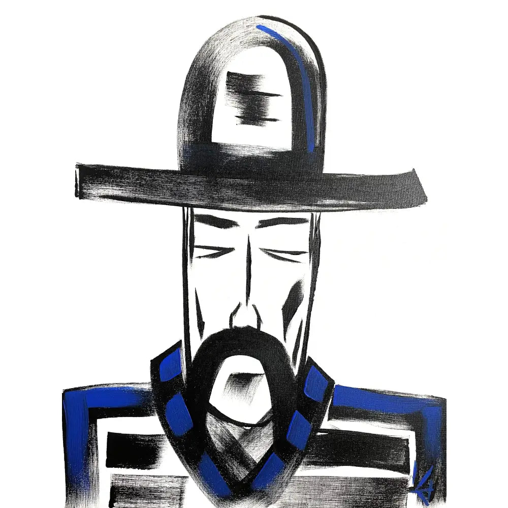Man in Hat 995 - Large Collection