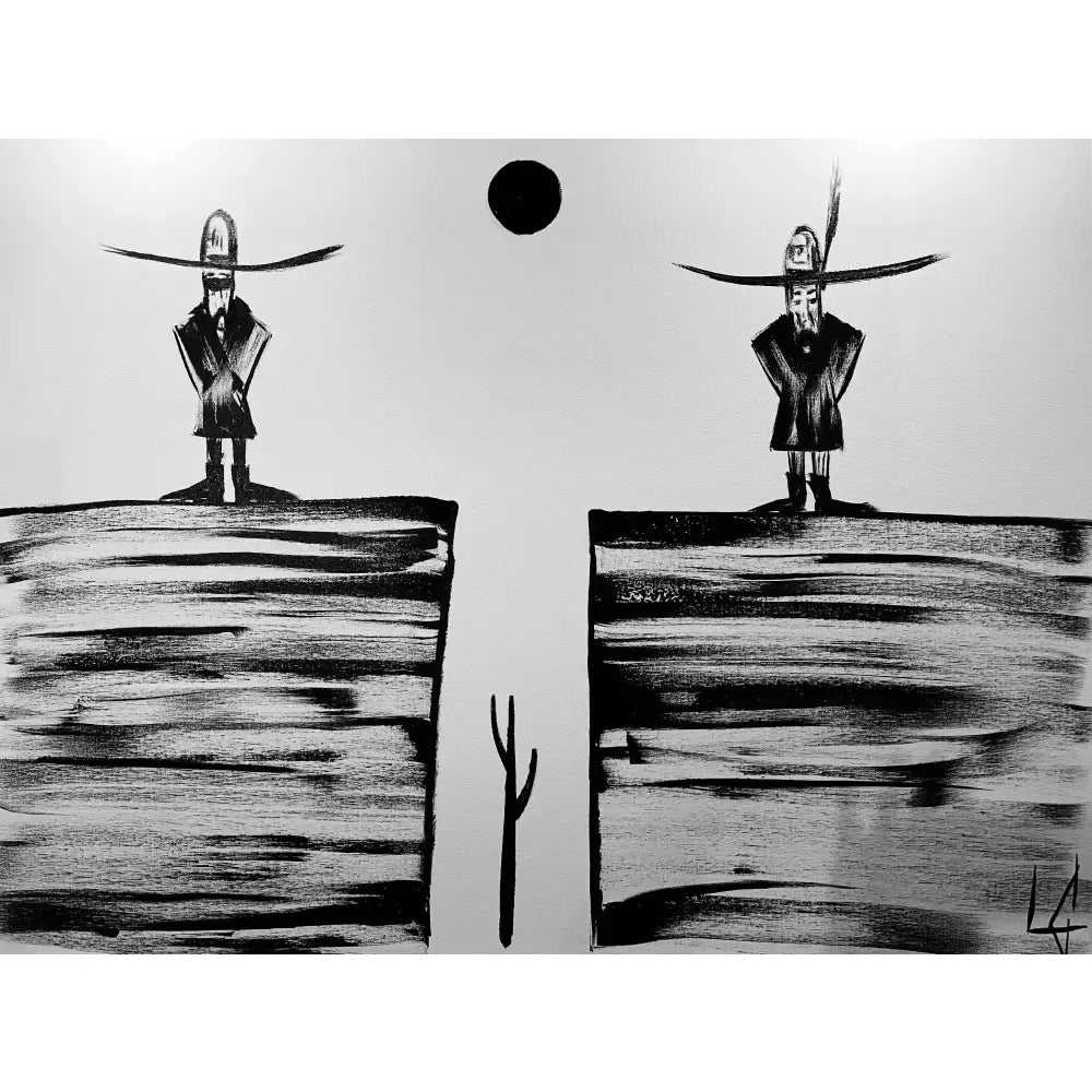 Man in Hat Standing 04 - Pilsen Yards