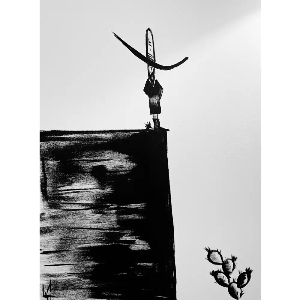 Man in Hat Standing 05 - Pilsen Yards