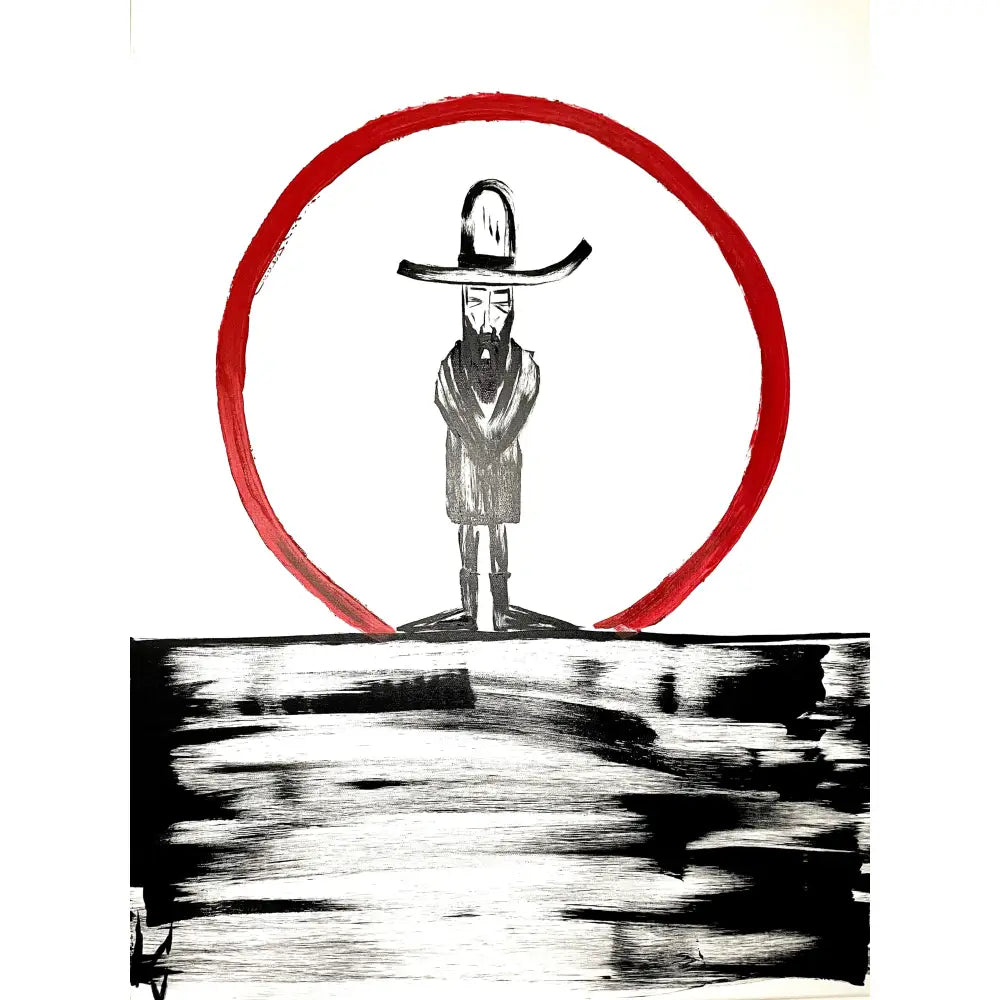 Man in Hat Standing 21 Print - Prints