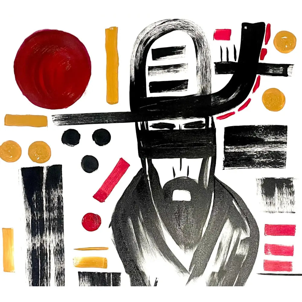 Man in Hat Standing 23 - Available Collection