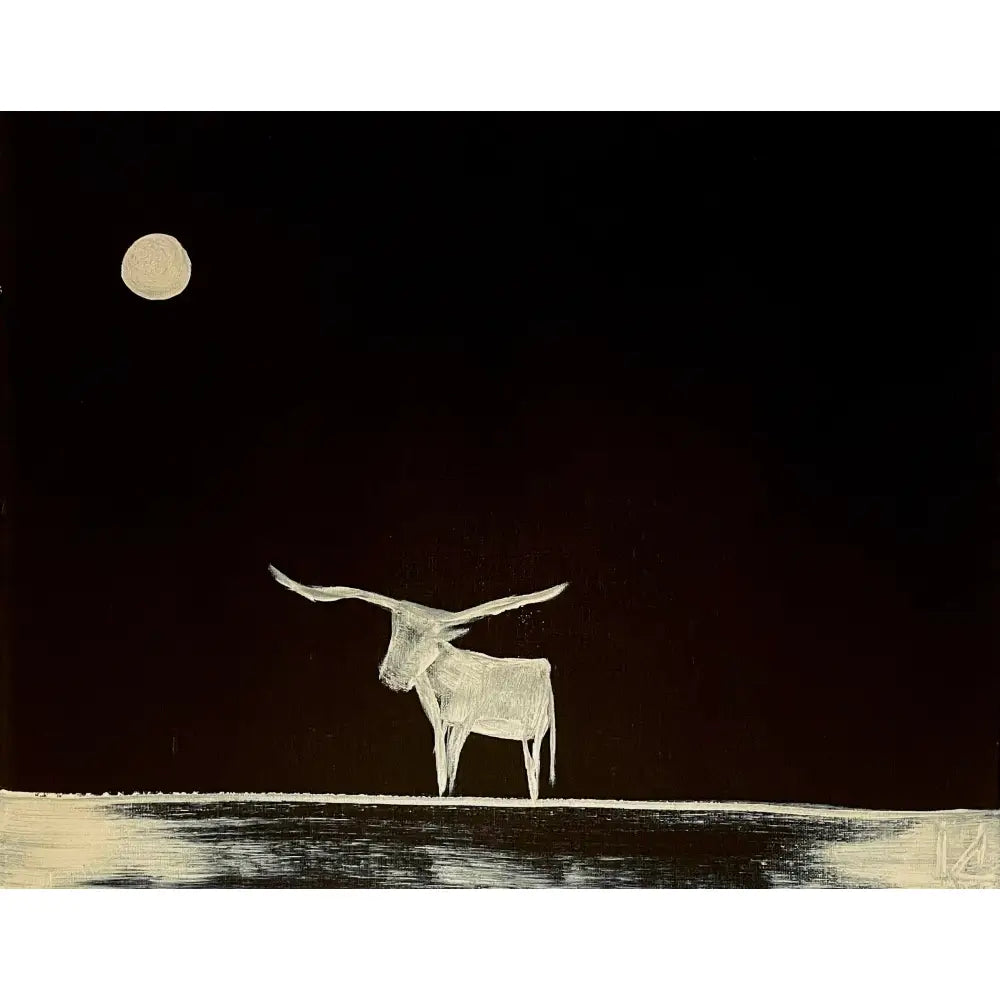 Ranch Longhorn Moon 02 - Available Collection