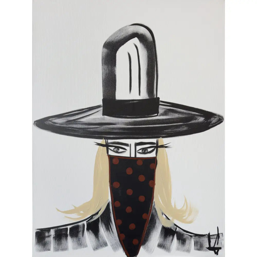 Woman in Hat 031