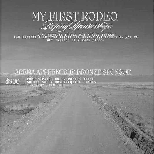 Arena Aprentice Bronze Roping Sponsor - Available Collection