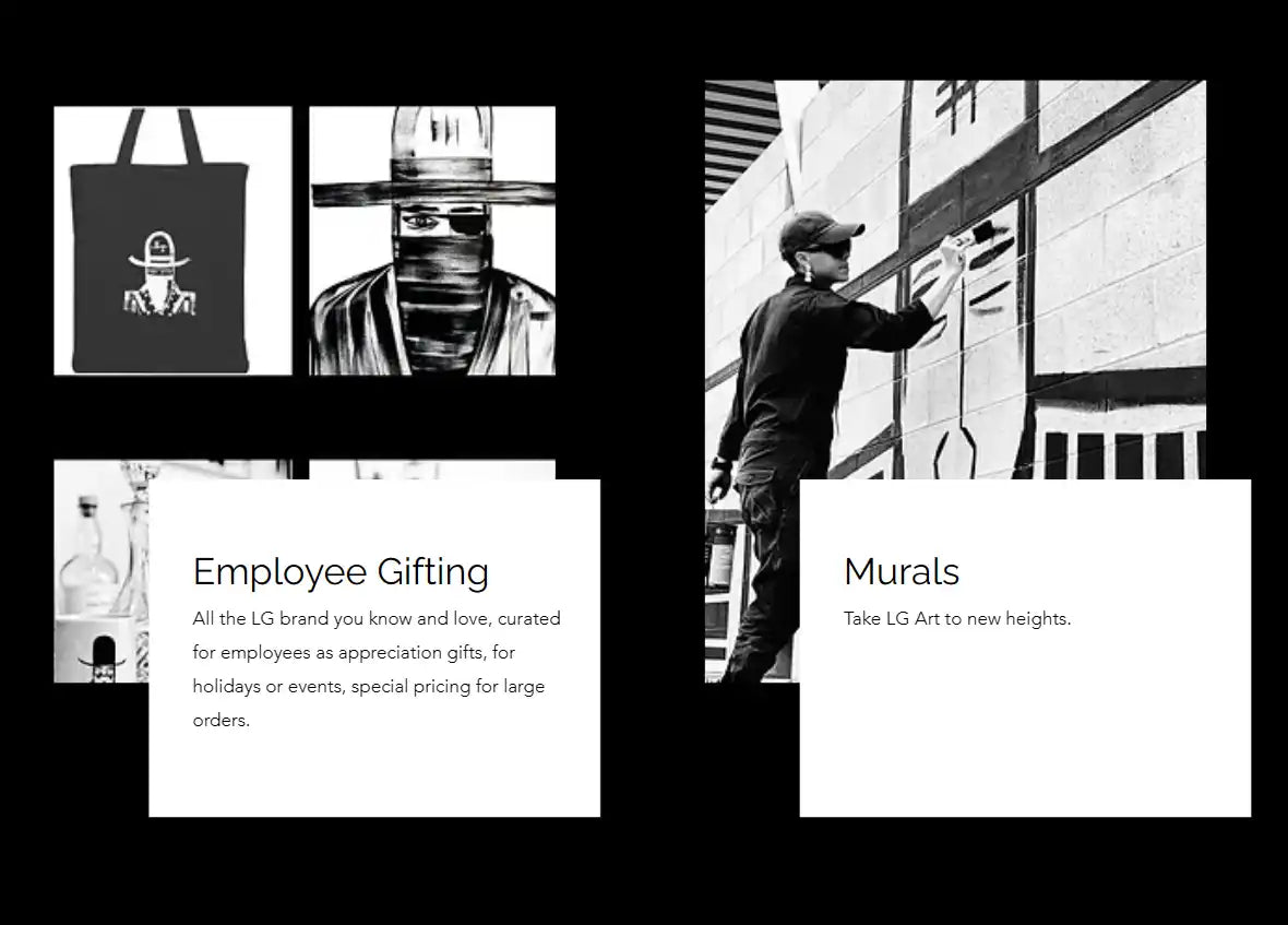 employee gifting - murals