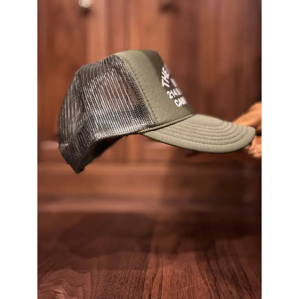 Green Cowboy Motel Trucker Cap - Green