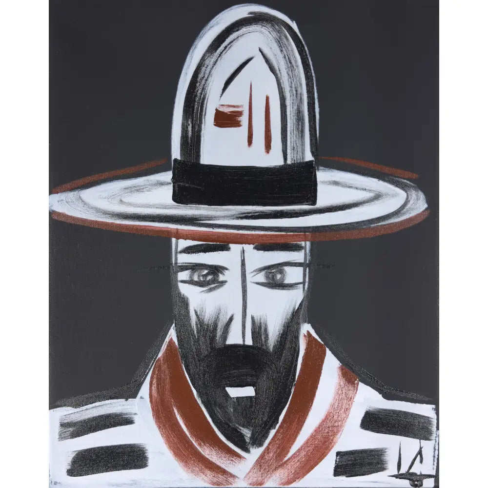 Man in Hat 1064