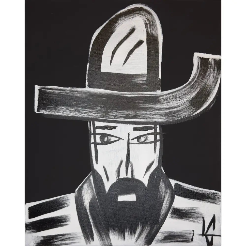Man in Hat 1097
