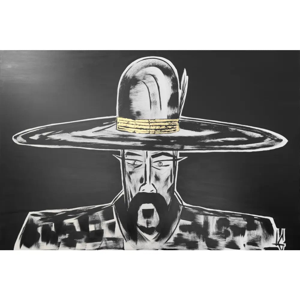 Man in Hat 1109