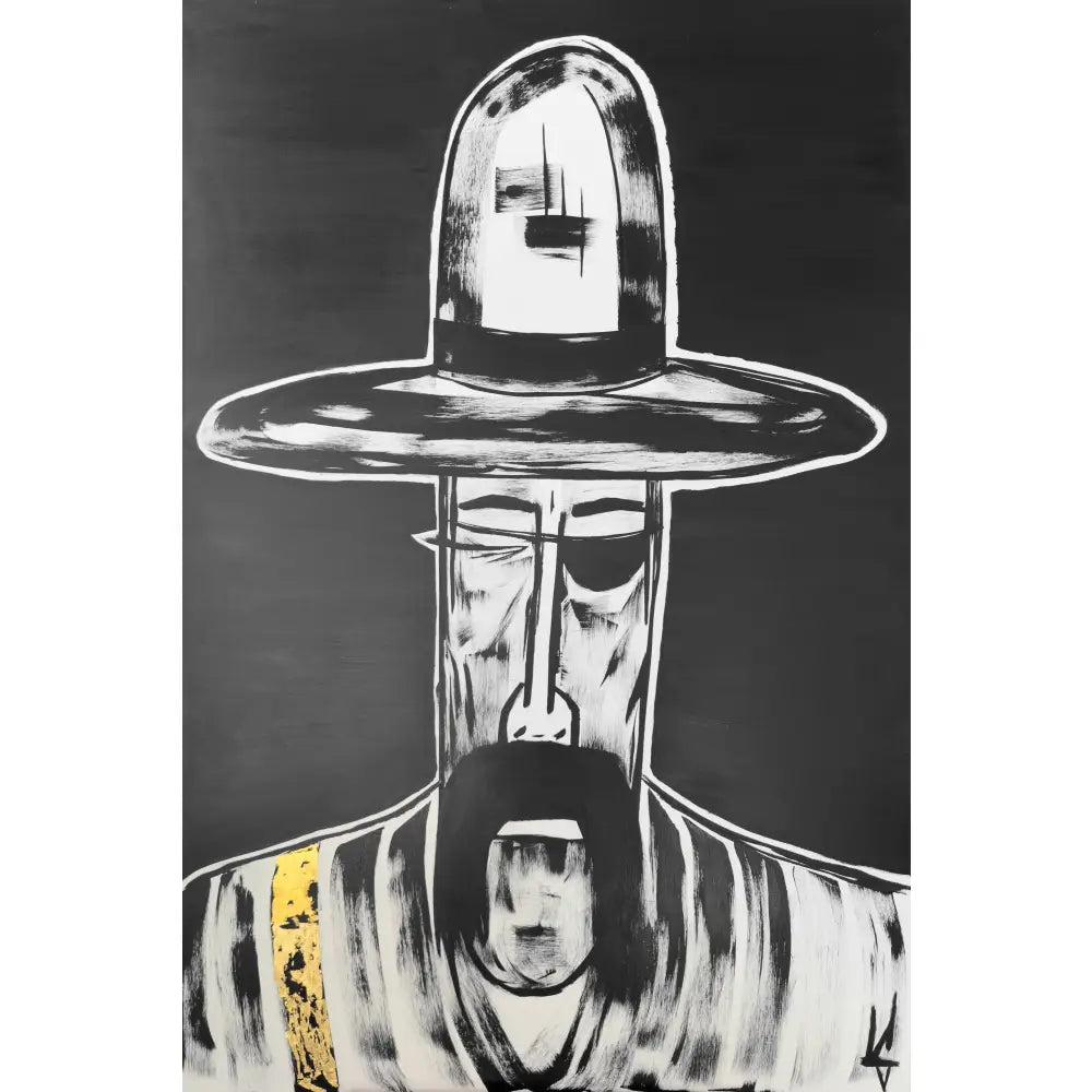 Man in Hat 1110