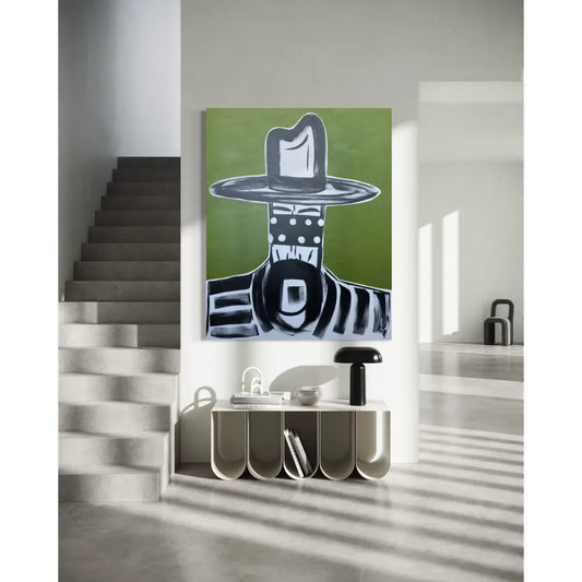 Man in Hat 1125