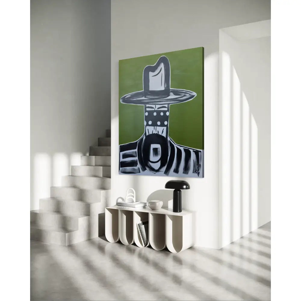 Man in Hat 1125