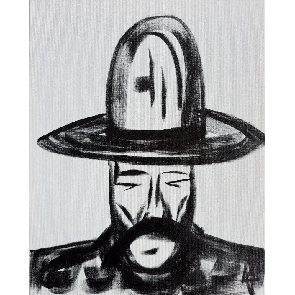 Man in Hat 1133
