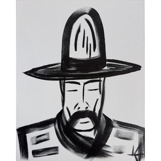 Man in Hat 1134