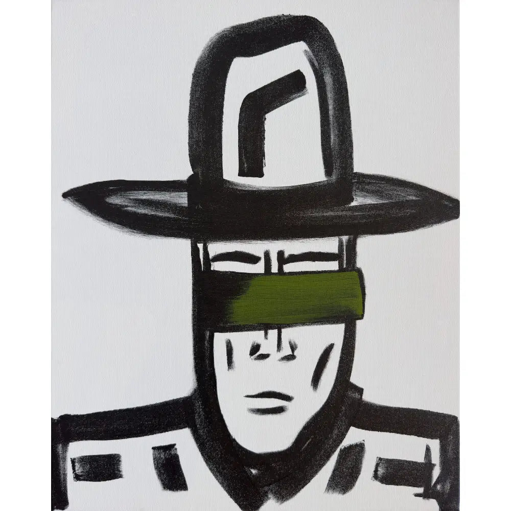 Man in Hat 1136