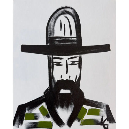 Man in Hat 1140