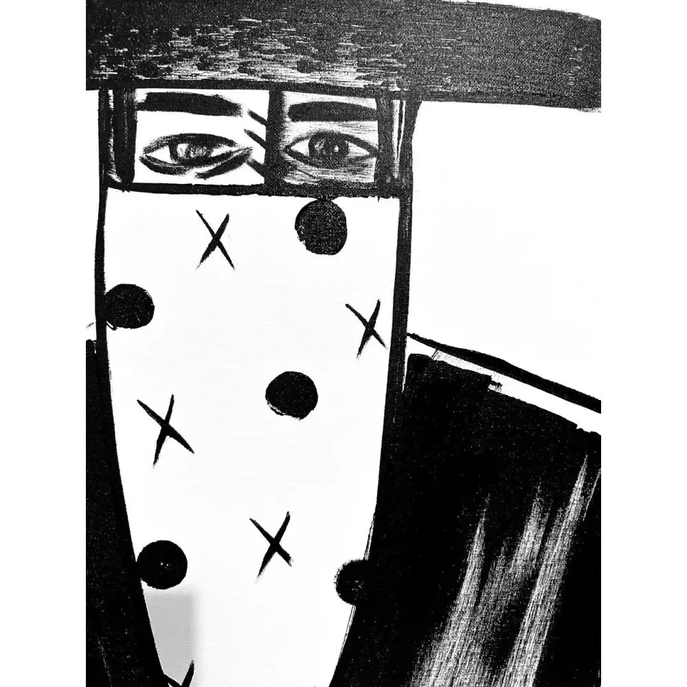 Man in Hat 875 - Sold Work