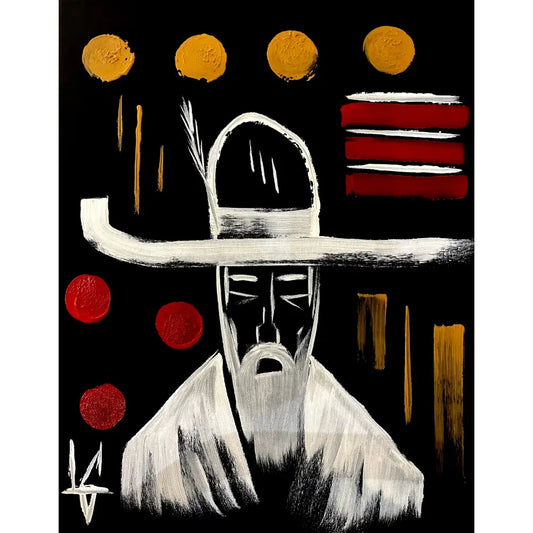 Man in Hat 905 - Sold Work