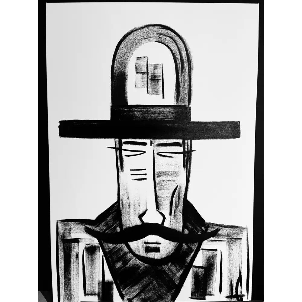 Man in Hat Commission - Sold Work