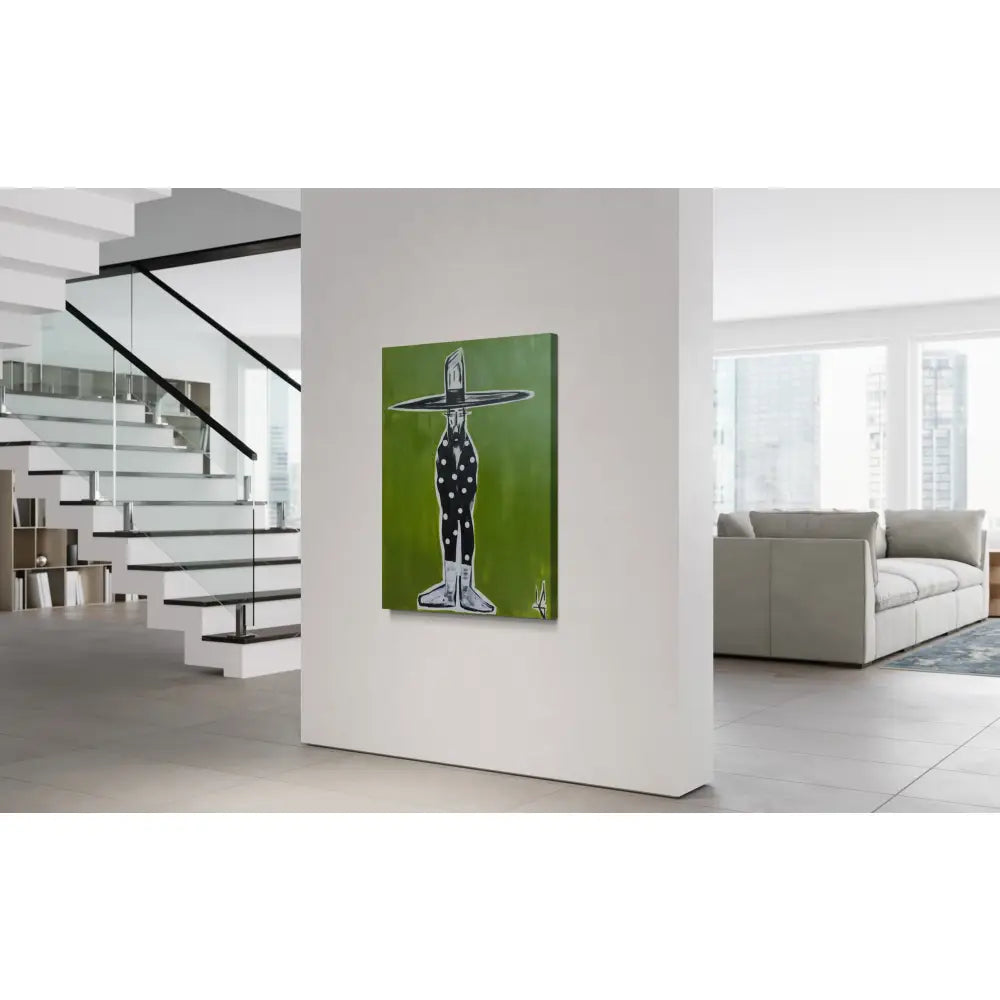 Man in Hat Standing 32