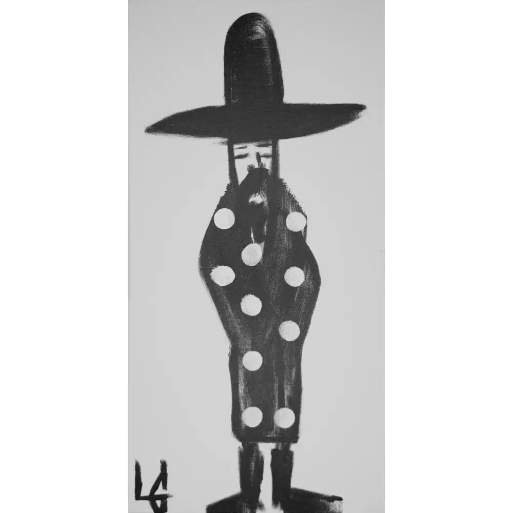 Man in Hat Standing 36