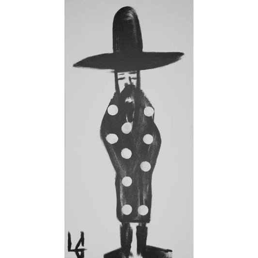 Man in Hat Standing 36