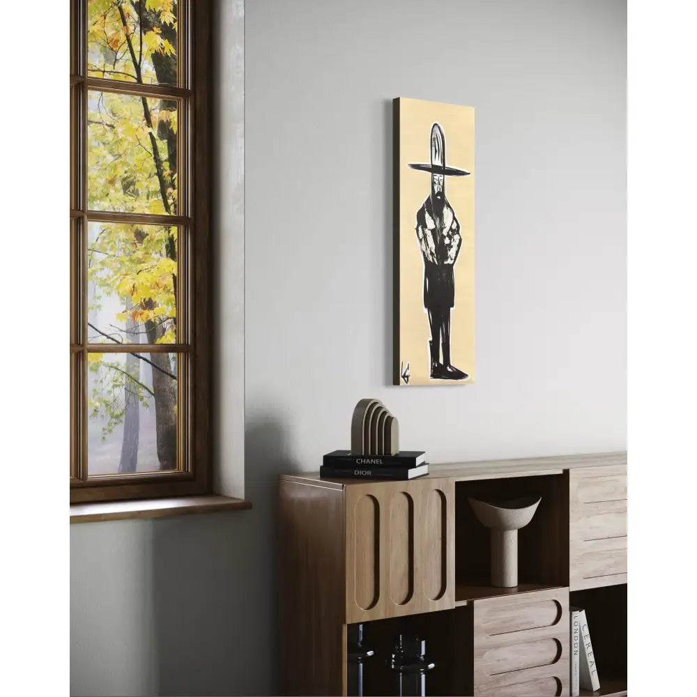 Man in Hat Standing 47