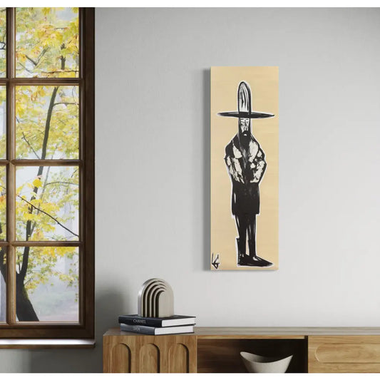 Man in Hat Standing 47